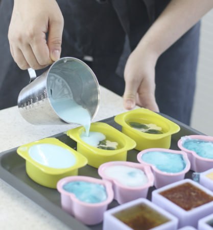 천연비누 완성품